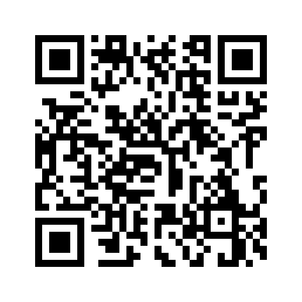 QR code sign mounted beside a meeting room door
